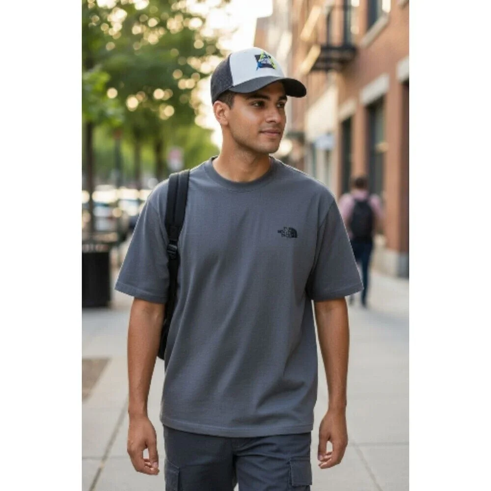 The North Face EMB Mudder Trucker Hat TNF Embroidered Mens One Size Snap NWT